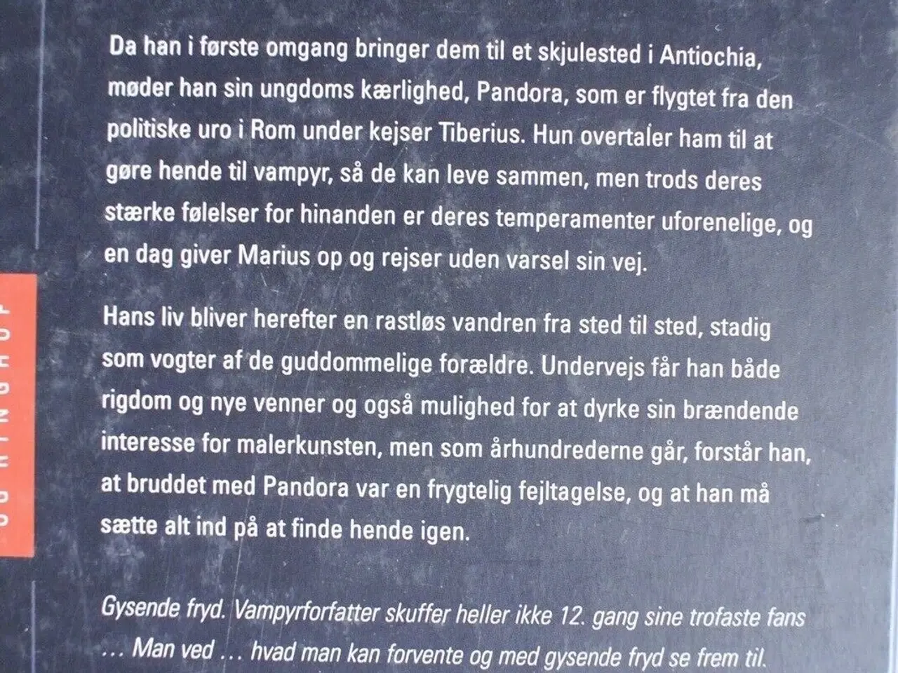 Billede 2 - blod og guld, af anne rice, genre: roman