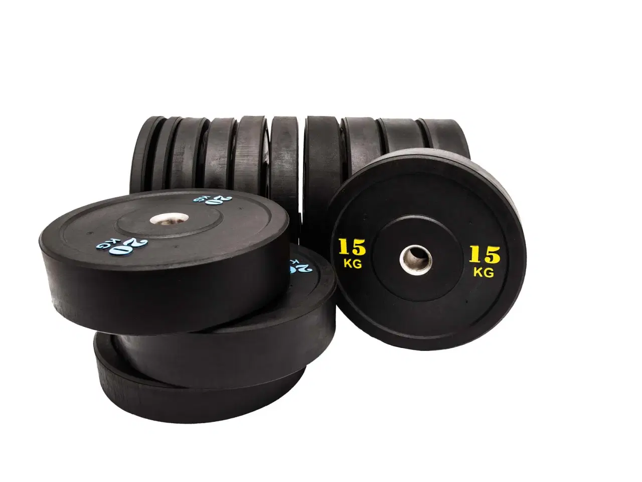 Billede 6 - Vægtskiver Bumpers Plades Super Strong NEW Crossfi