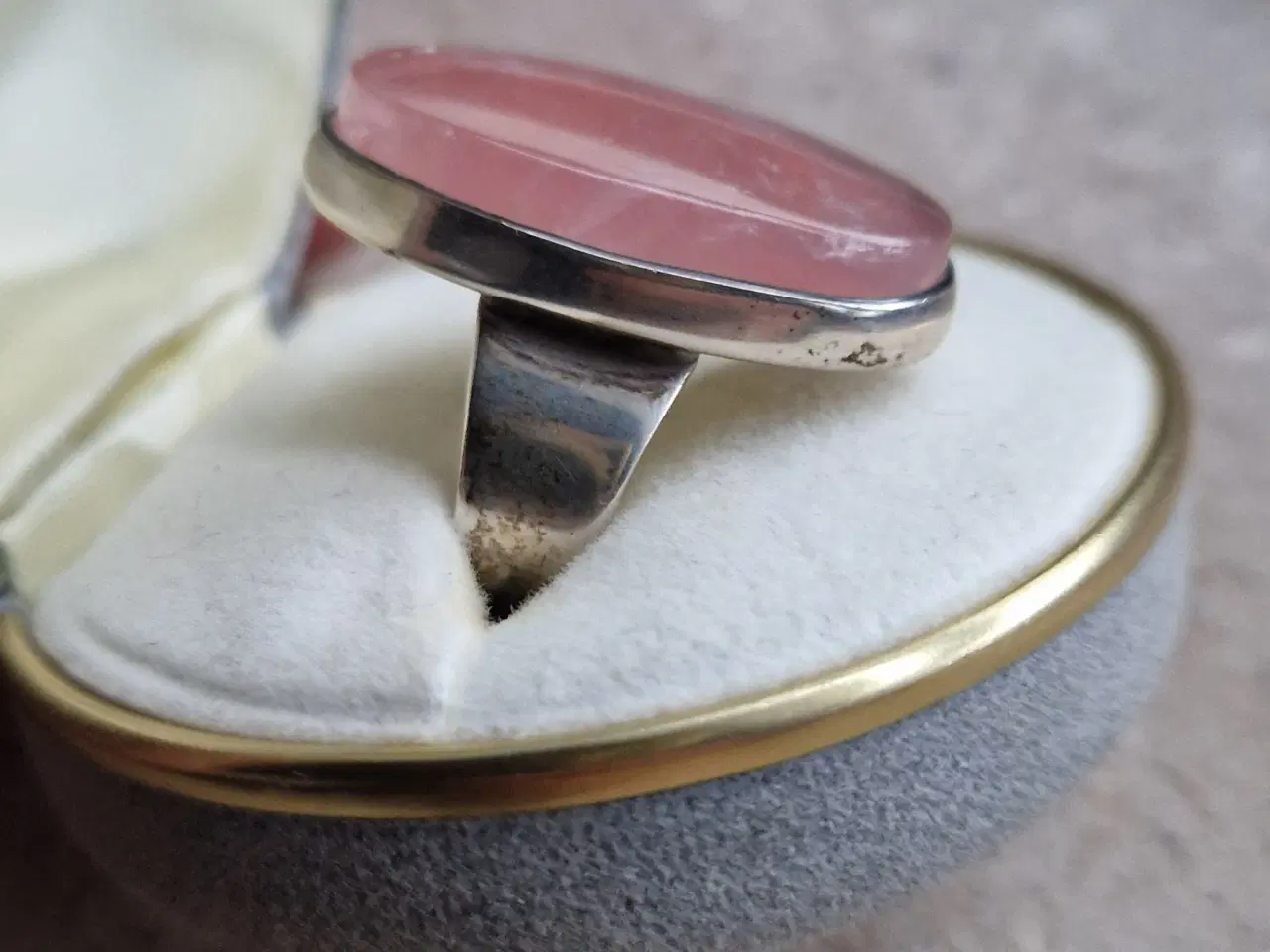 Billede 3 - N .E From  sølv ring med kvartz  