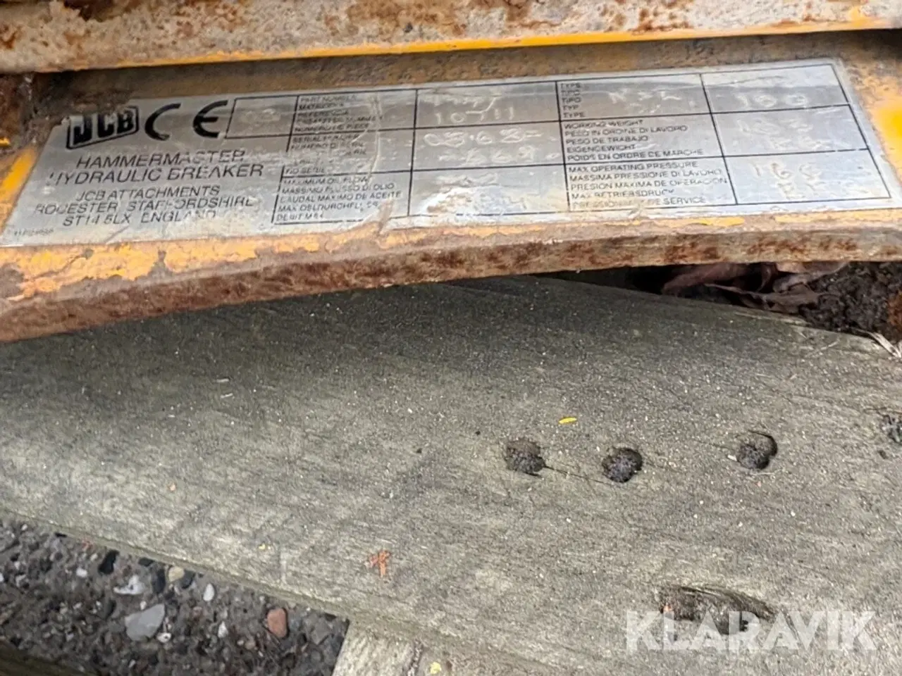 Billede 11 - Beton Hammer JCB Hammermaster 100