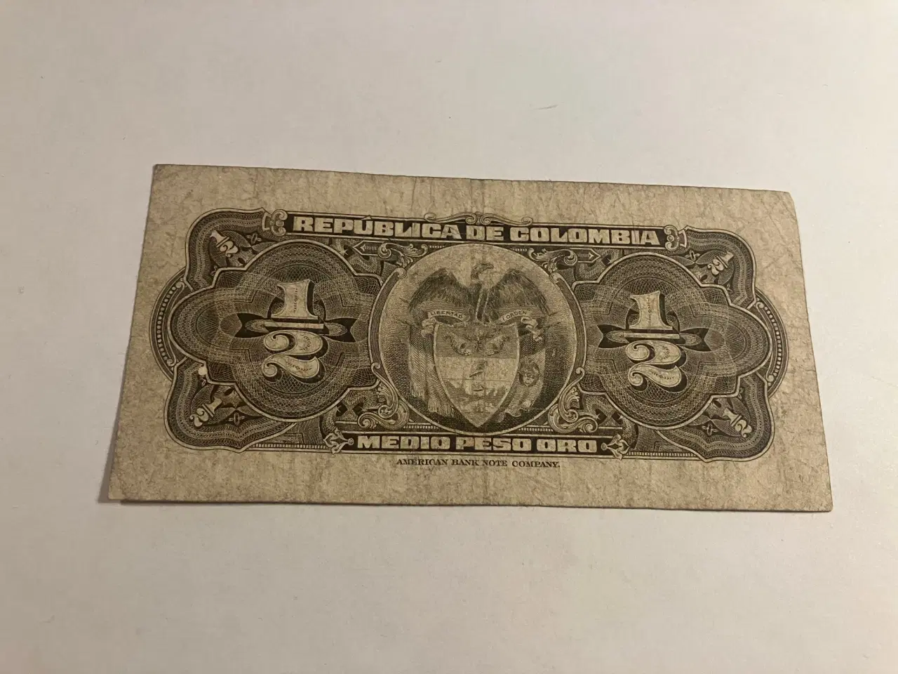 Billede 2 - 1/2 Peso Oro Colombia 1953