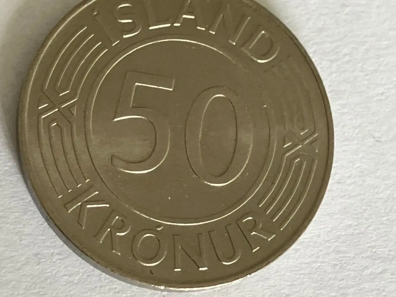 Billede 2 - 50 Kronur Iceland 1980
