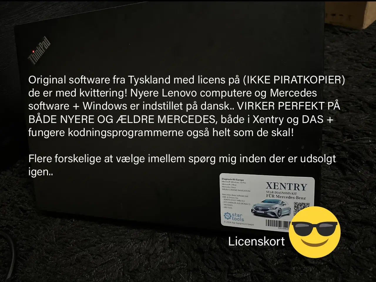 Billede 9 - Mercedes Tester, Komplet m/ Lenovo Yoga 14 touch