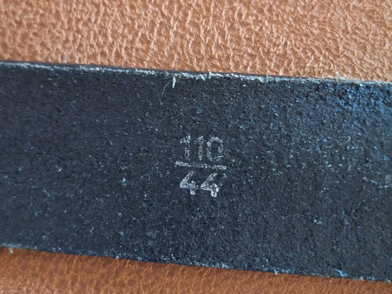 Billede 6 - Sort læderbælte 