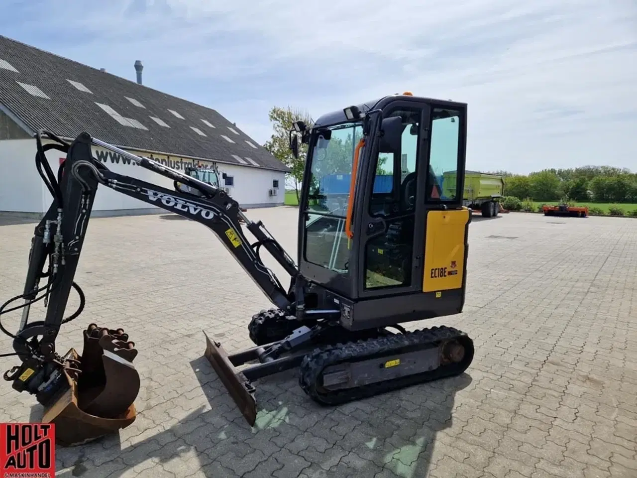 Billede 6 - Volvo EC18E m. Compact tilt