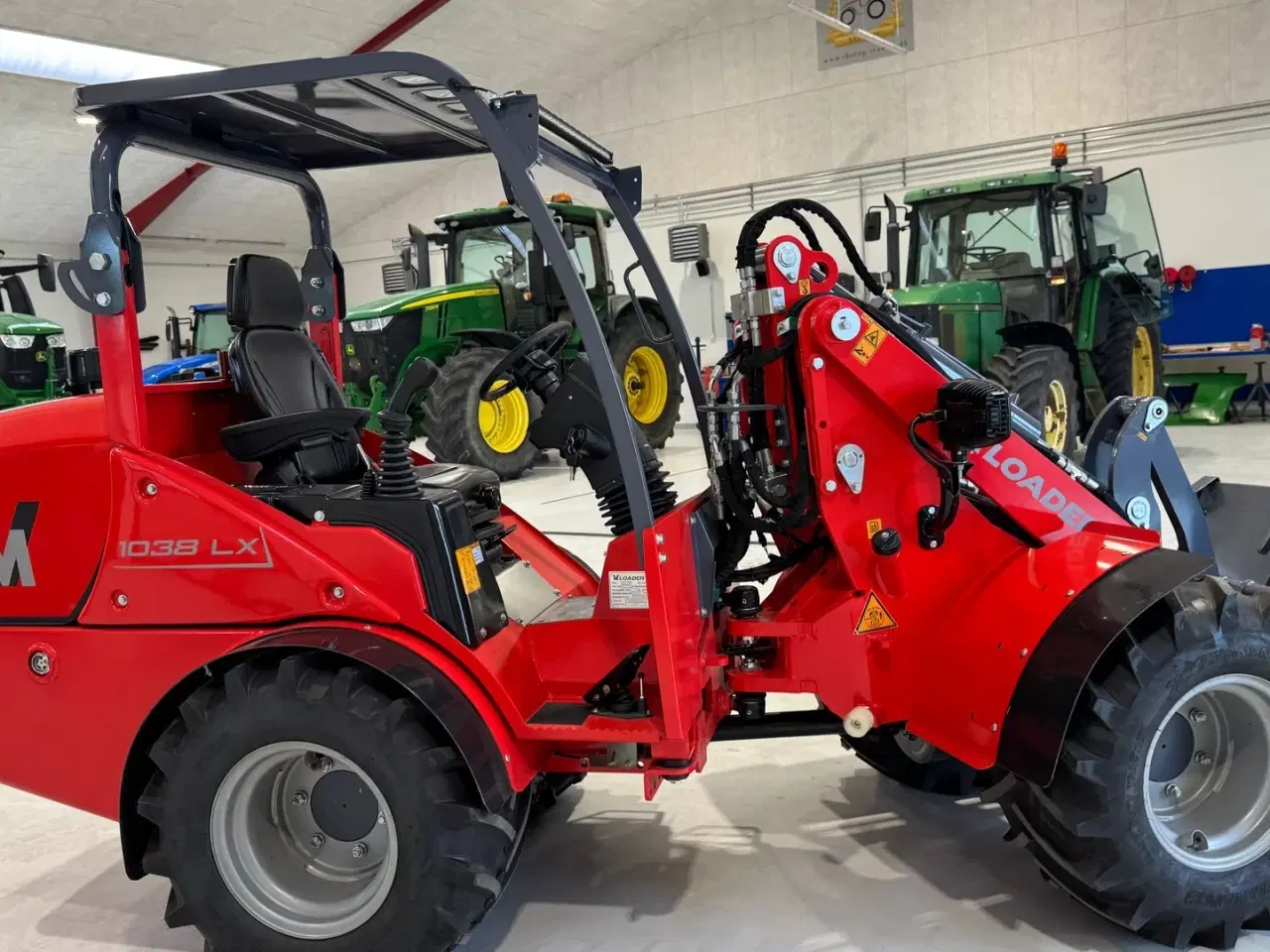 Billede 10 - VM Loader 1038 LX FABRIKSNY MED SKOVL OG PALLEGAFLER!