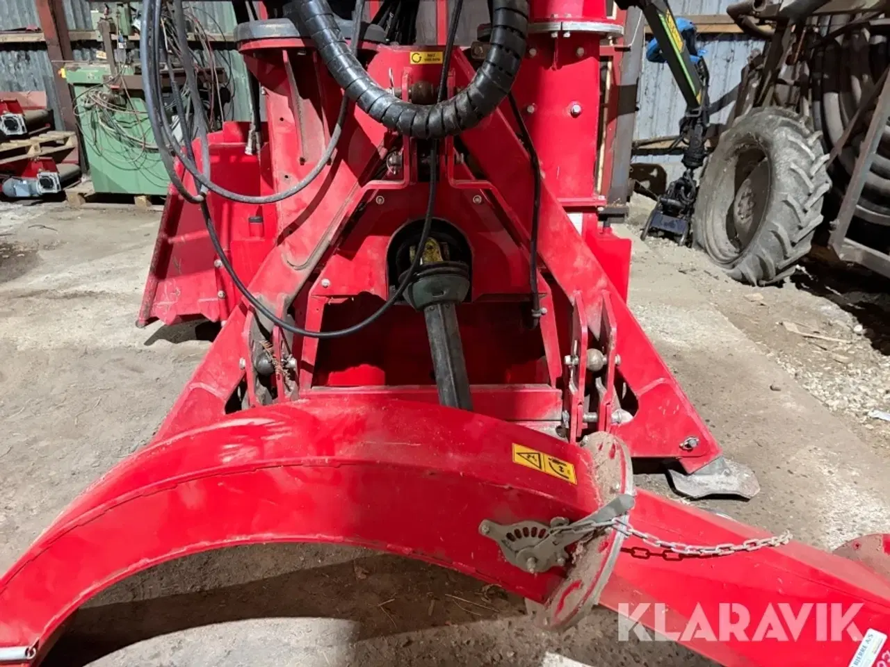 Billede 5 - Flishugger Linddana TP 270 PTO K med kranie vogn