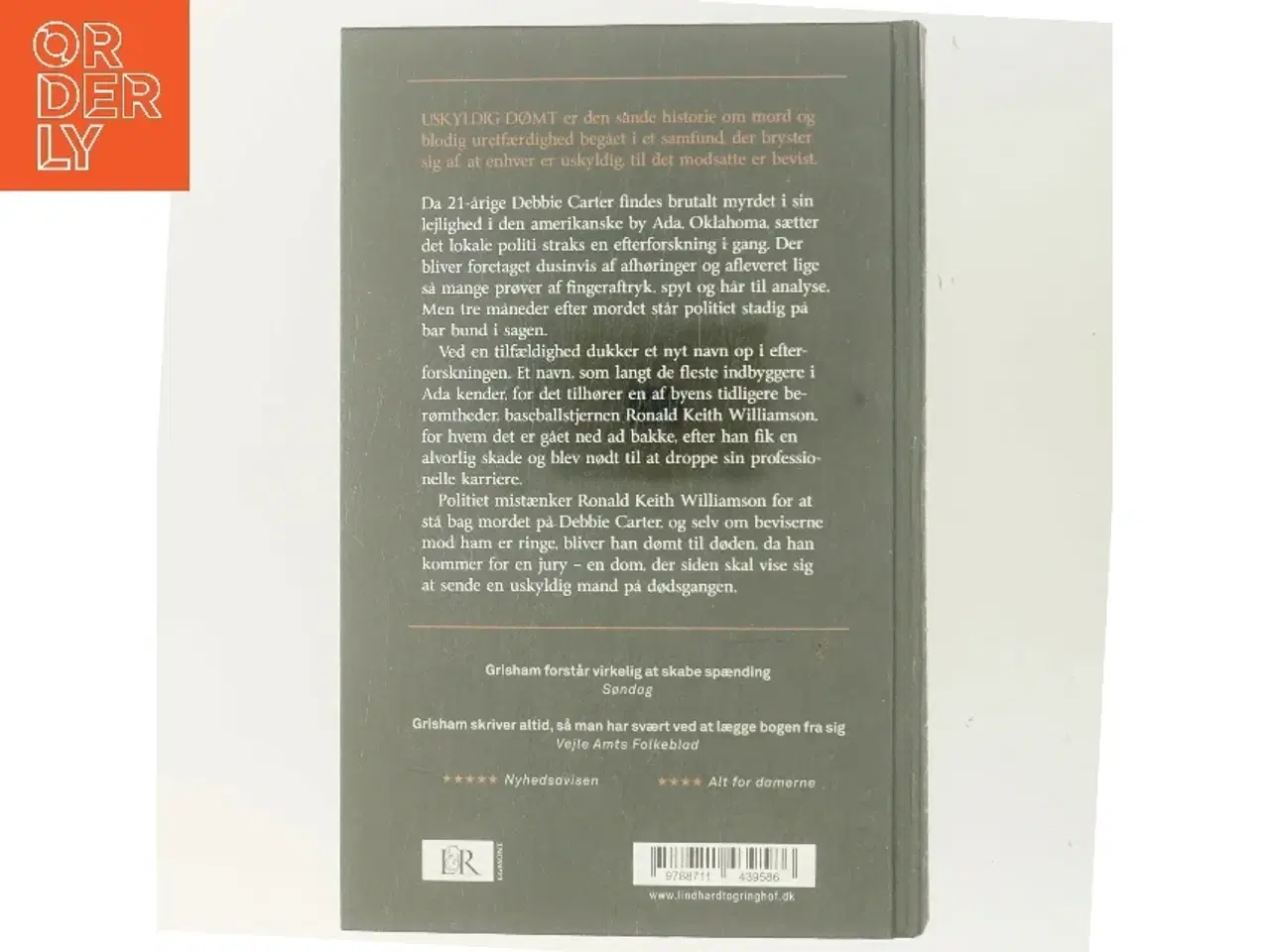 Billede 3 - Uskyldig dømt af John Grisham (Bog)