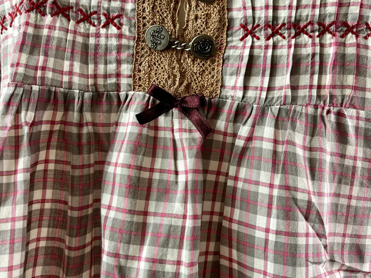 Billede 3 - Odd Molly, ternet bluse, str. 40