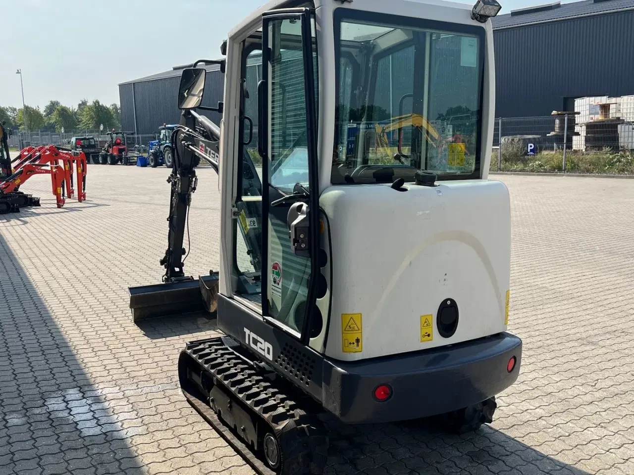 Billede 7 - Terex TC20 tiltman med hydraulisk skovlskifte