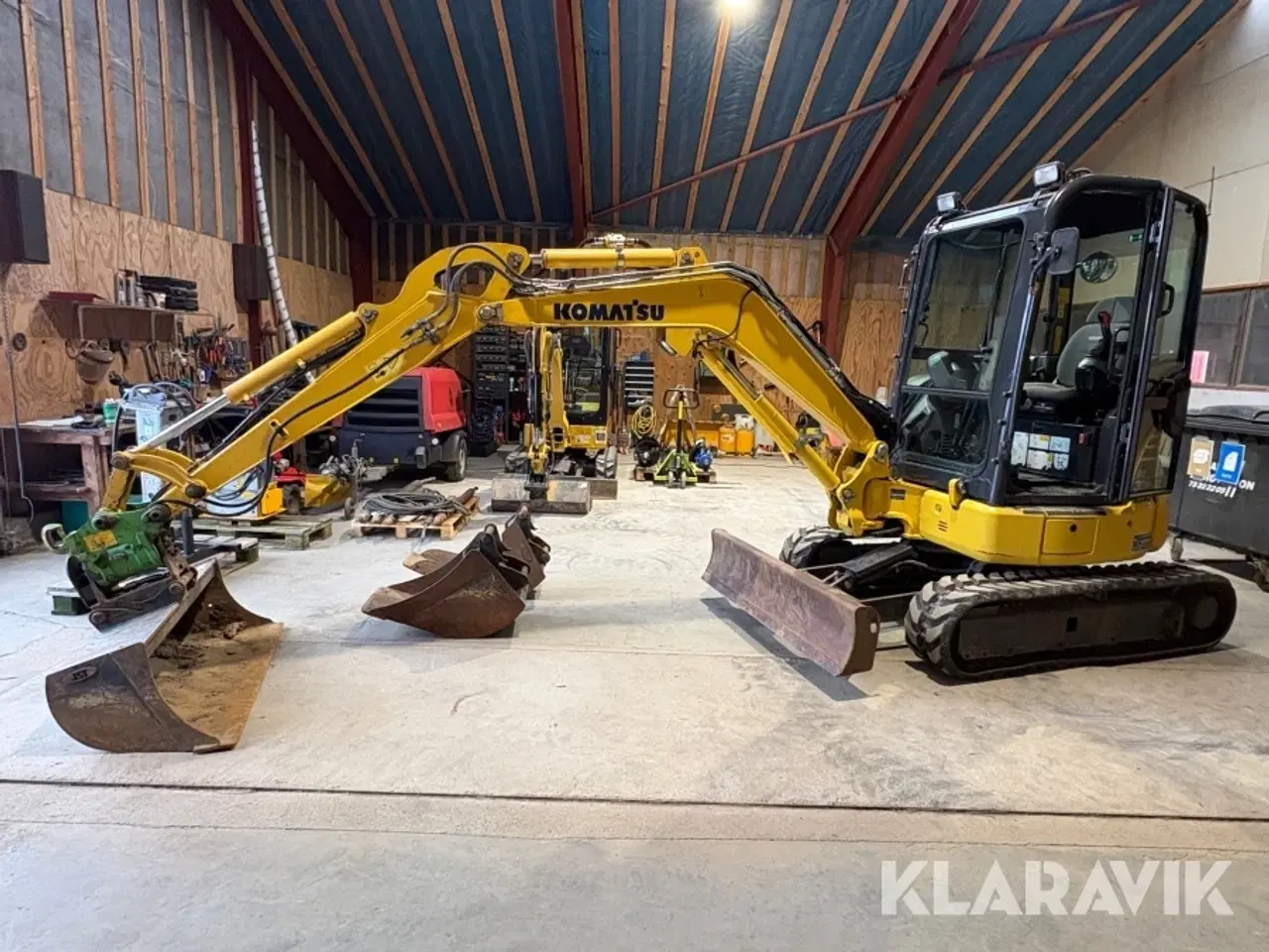 Billede 2 - Gravemaskine Komatsu PC30MR-5