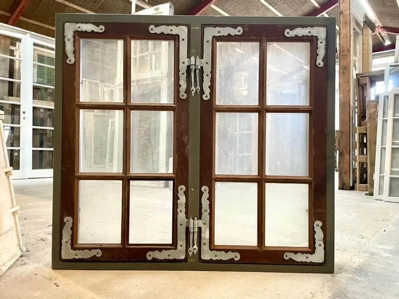 Billede 1 - Sjælden type 2-fags, 6-ruders koblet vindue