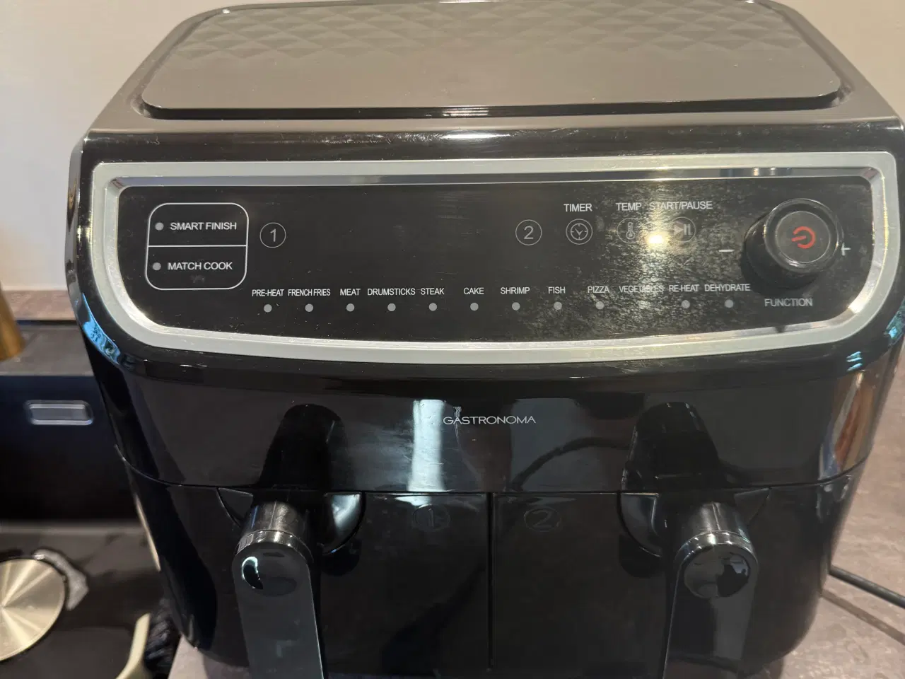 Billede 1 - Gastronoma Low Fat dobbelt airfryer 