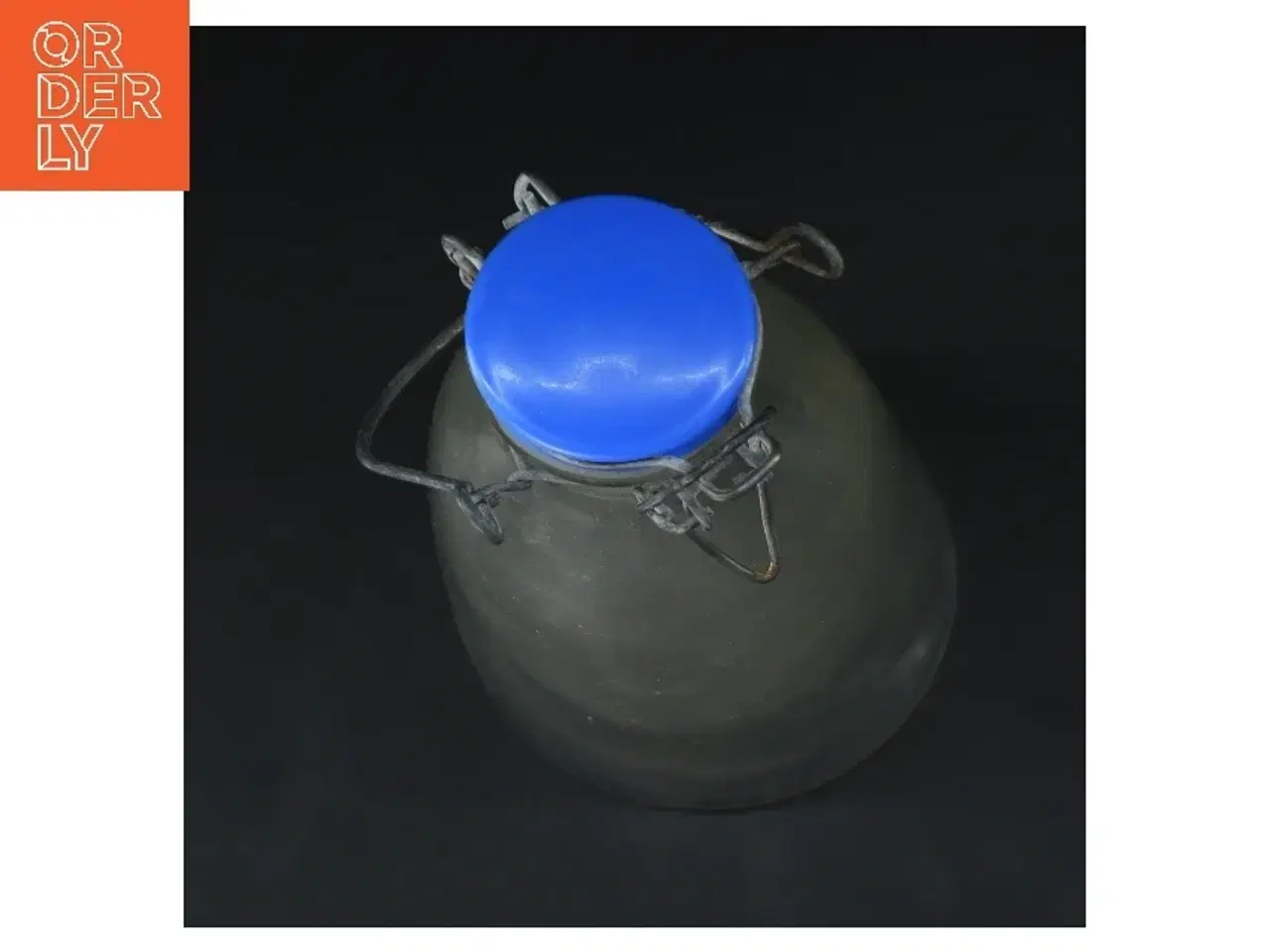 Billede 3 - Glasflaske med gummilukning (str. 29 cm)