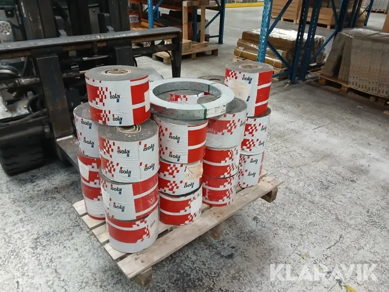 Billede 1 - Murpap Isola + vindtrækbånd 1 lot