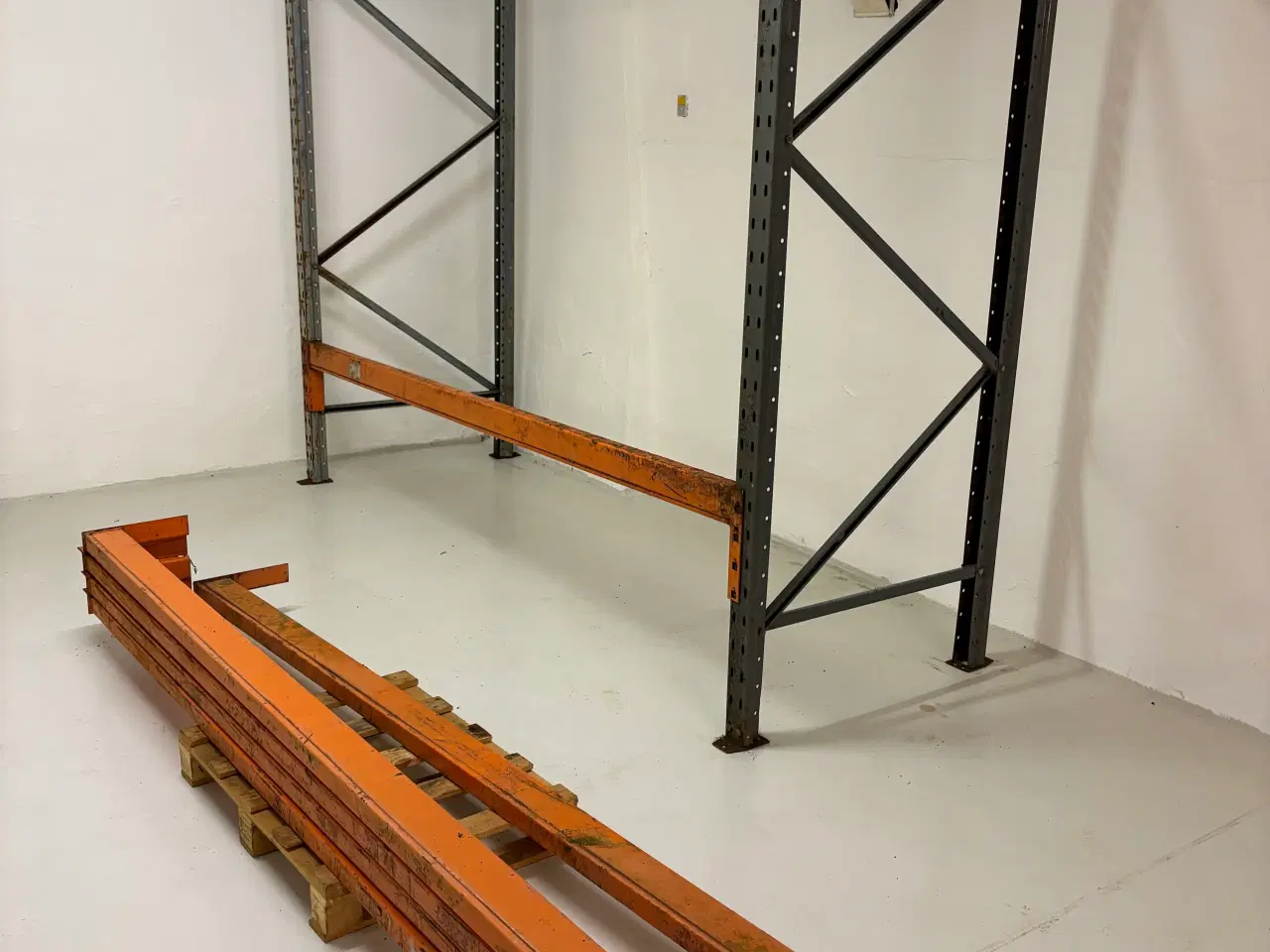 Billede 2 - Kraftig industri stålreol