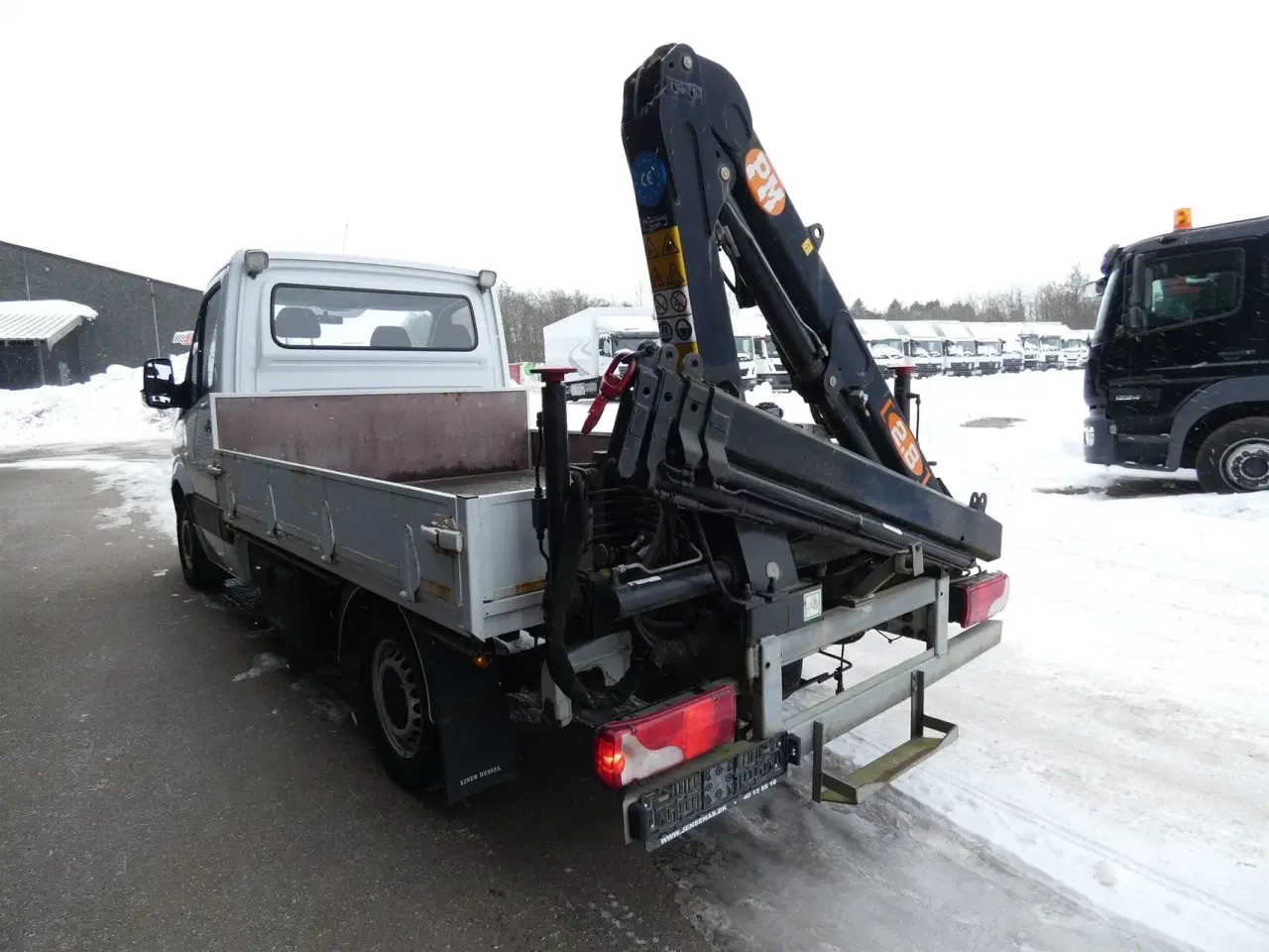 Billede 7 - Mercedes-Benz Sprinter 316 2,1 CDI KRANBIL 163HK Ladv./Chas. Man.