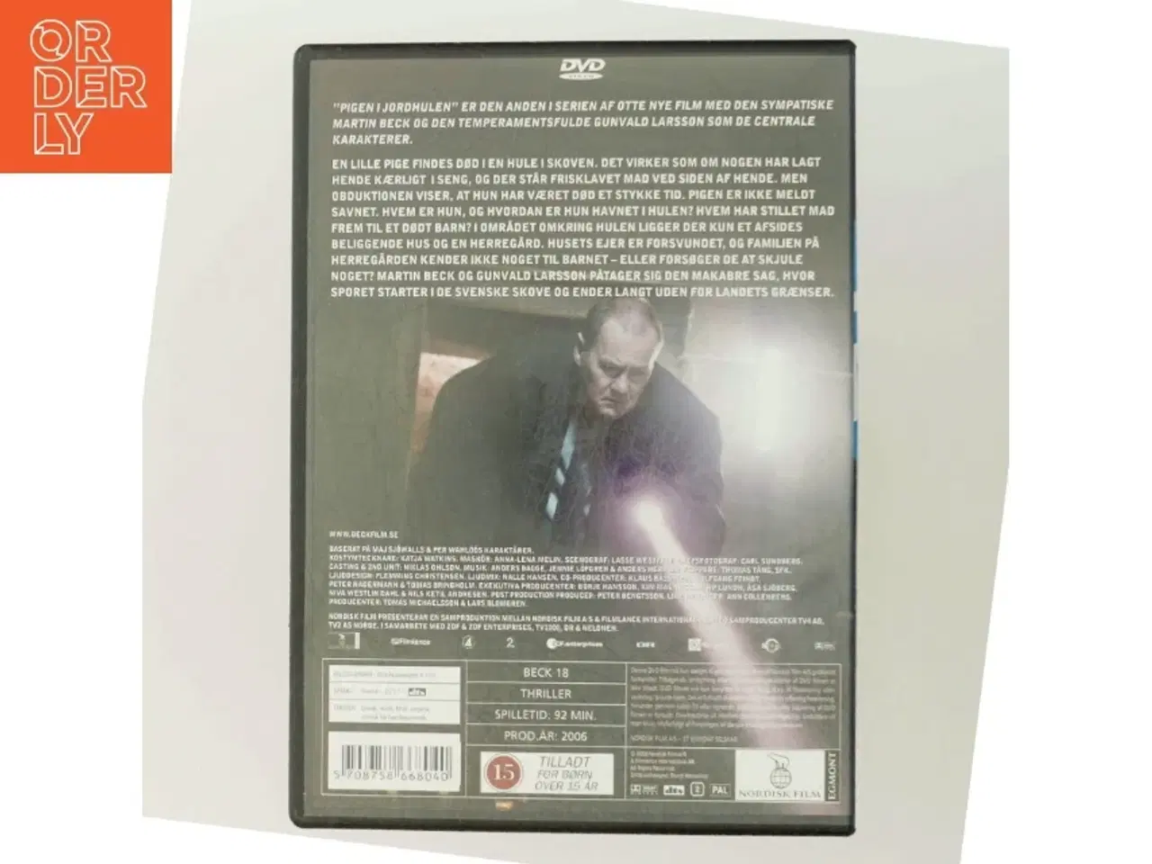 Billede 3 - Beck - Pigen i jordhulen DVD fra Nordisk Film