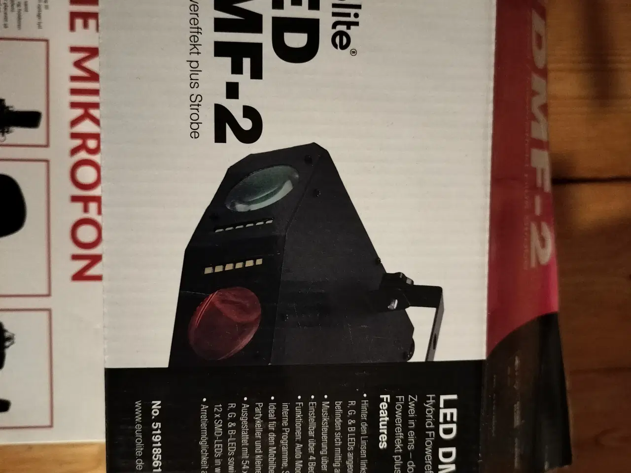 Billede 11 - DJ mixer og bord og højtaler med stativ m.m