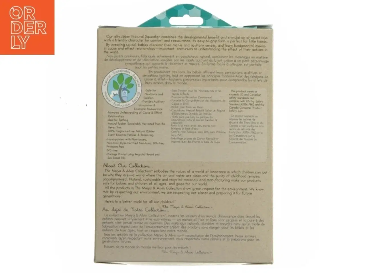 Billede 5 - Meiya & Alvin naturgummibamse fra Meiya & Alvin (str. 20x15 cm)