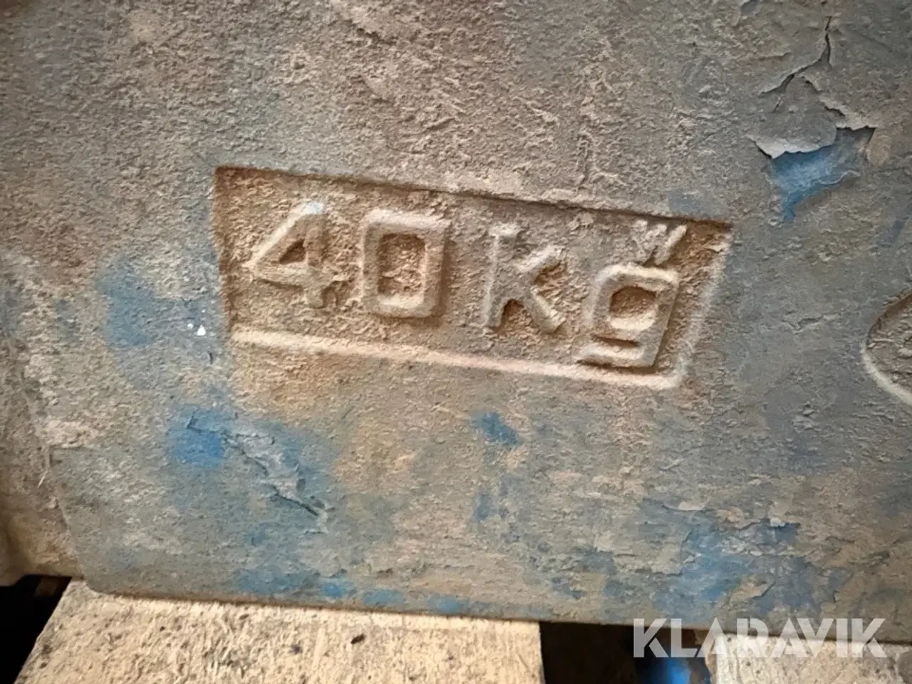 Billede 12 - Justerbar vægtklods - 600 kg i alt