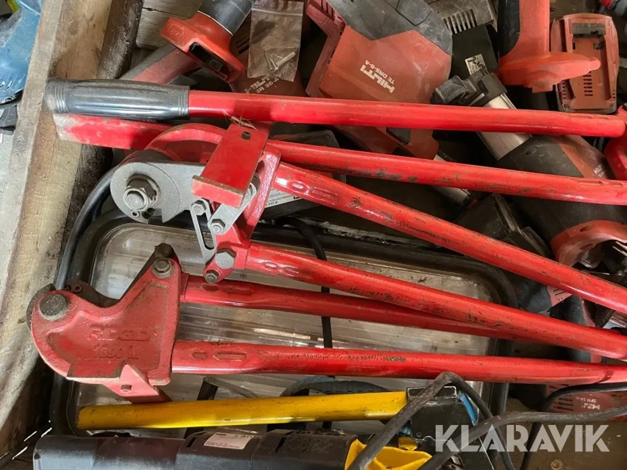 Billede 5 - Håndværktøj Hilti/Milwaukee/Rems - 1 palle