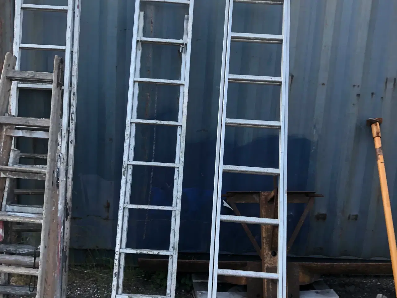 Billede 2 - Almindelige stiger i alu og træ