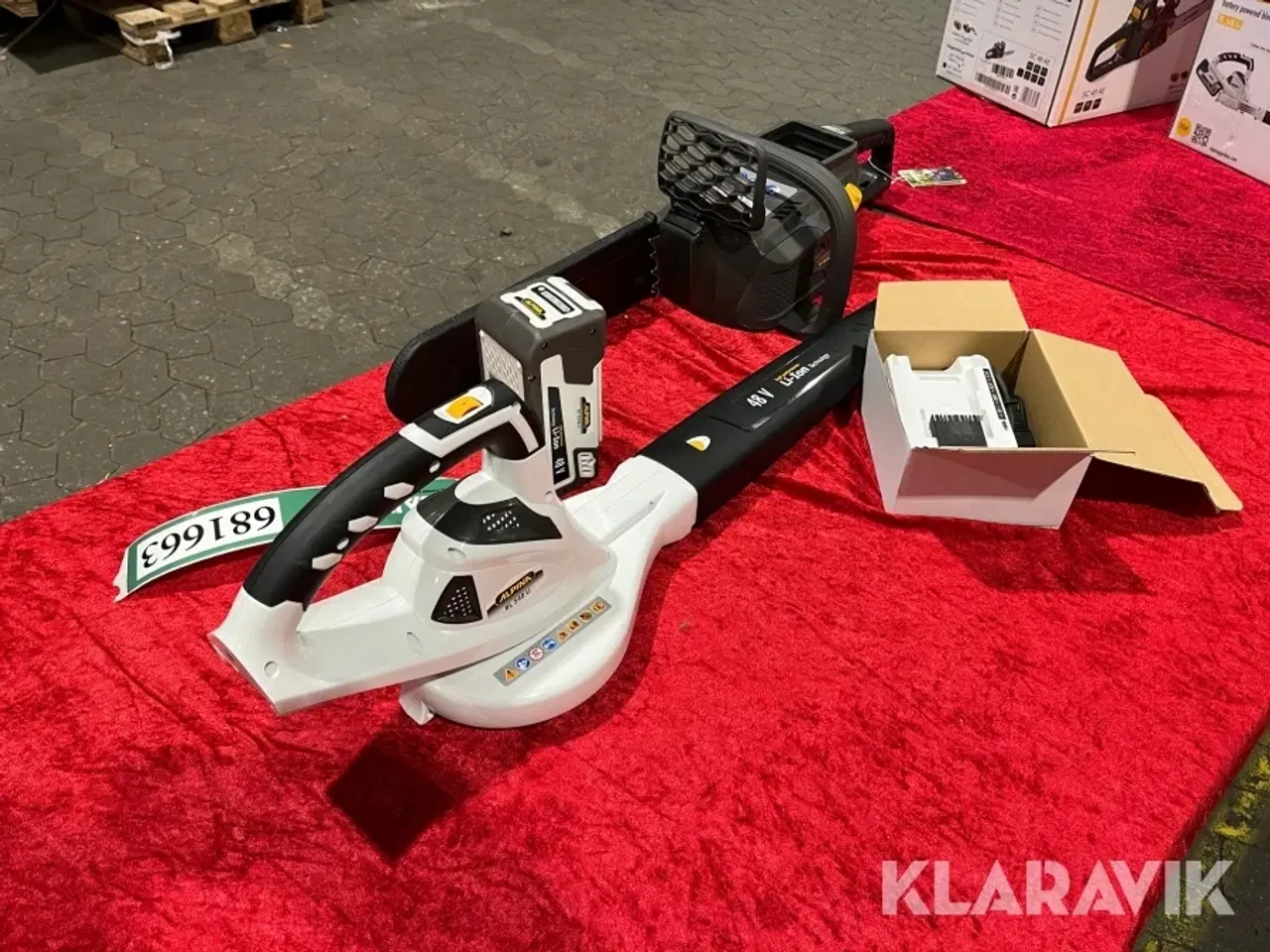 Billede 3 - Motor sav og løvblæser Stiga SC48AE-BL548LI