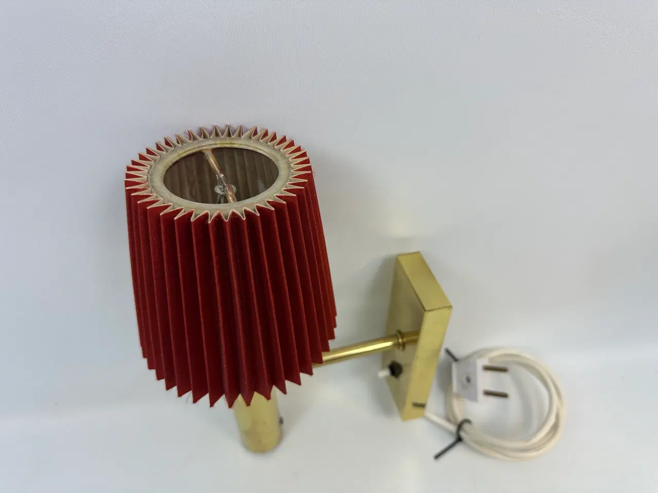 Billede 7 - Retro væglampe i messing