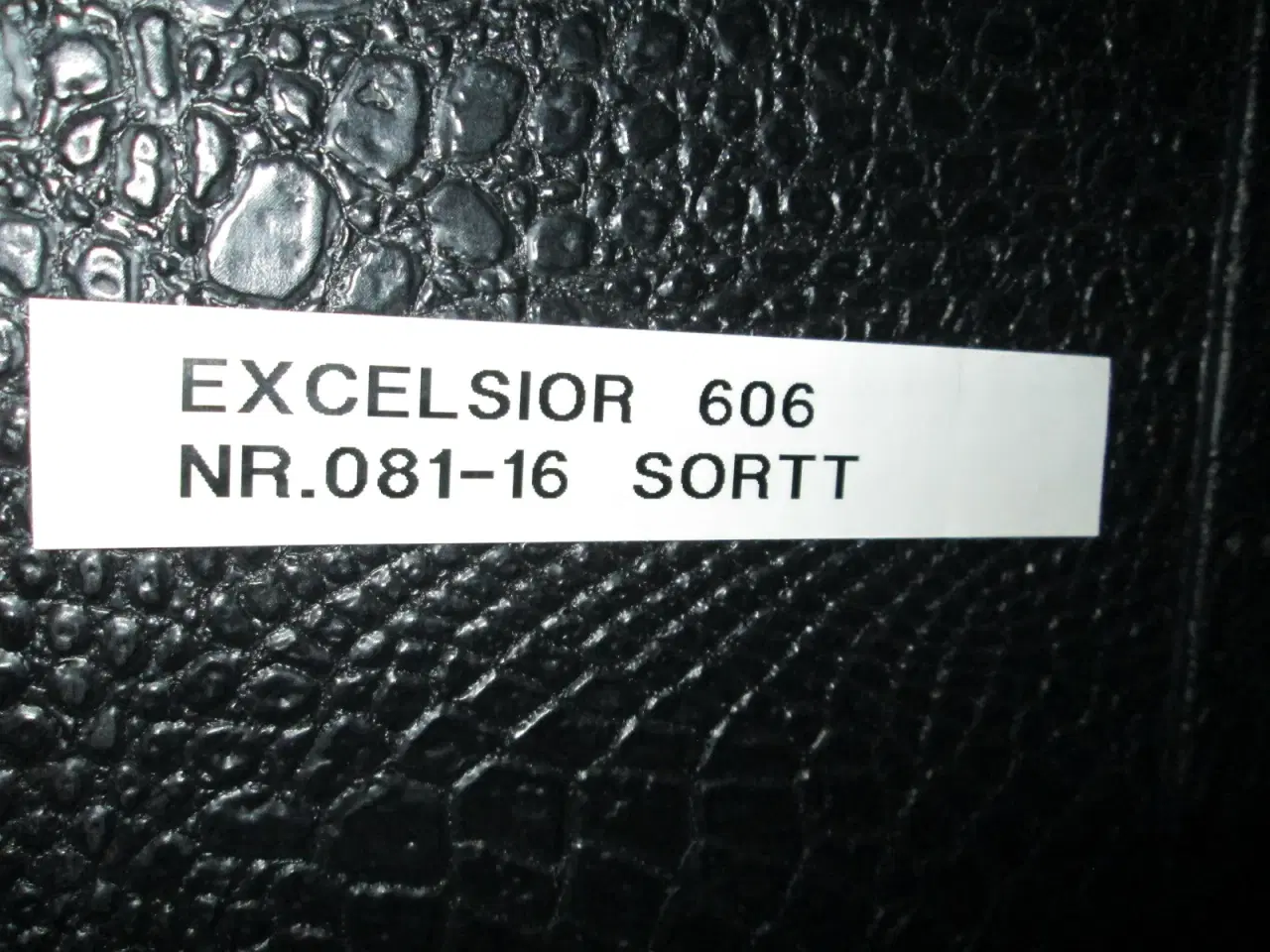 Billede 3 - Knapharmonika, Excelsior 606 Sort