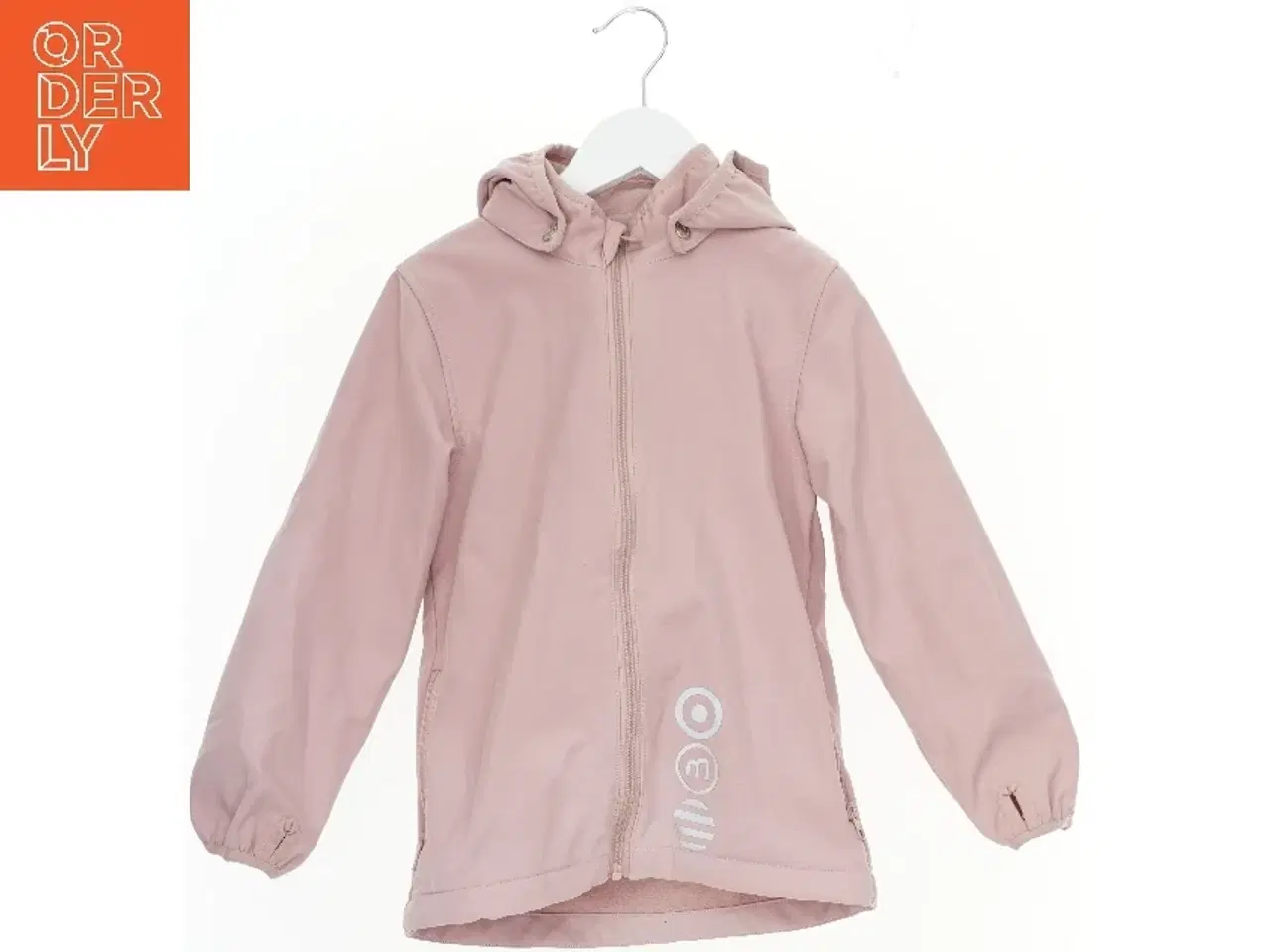 Billede 1 - Lyserød jakke med hætte fra Minymo (str. 116)