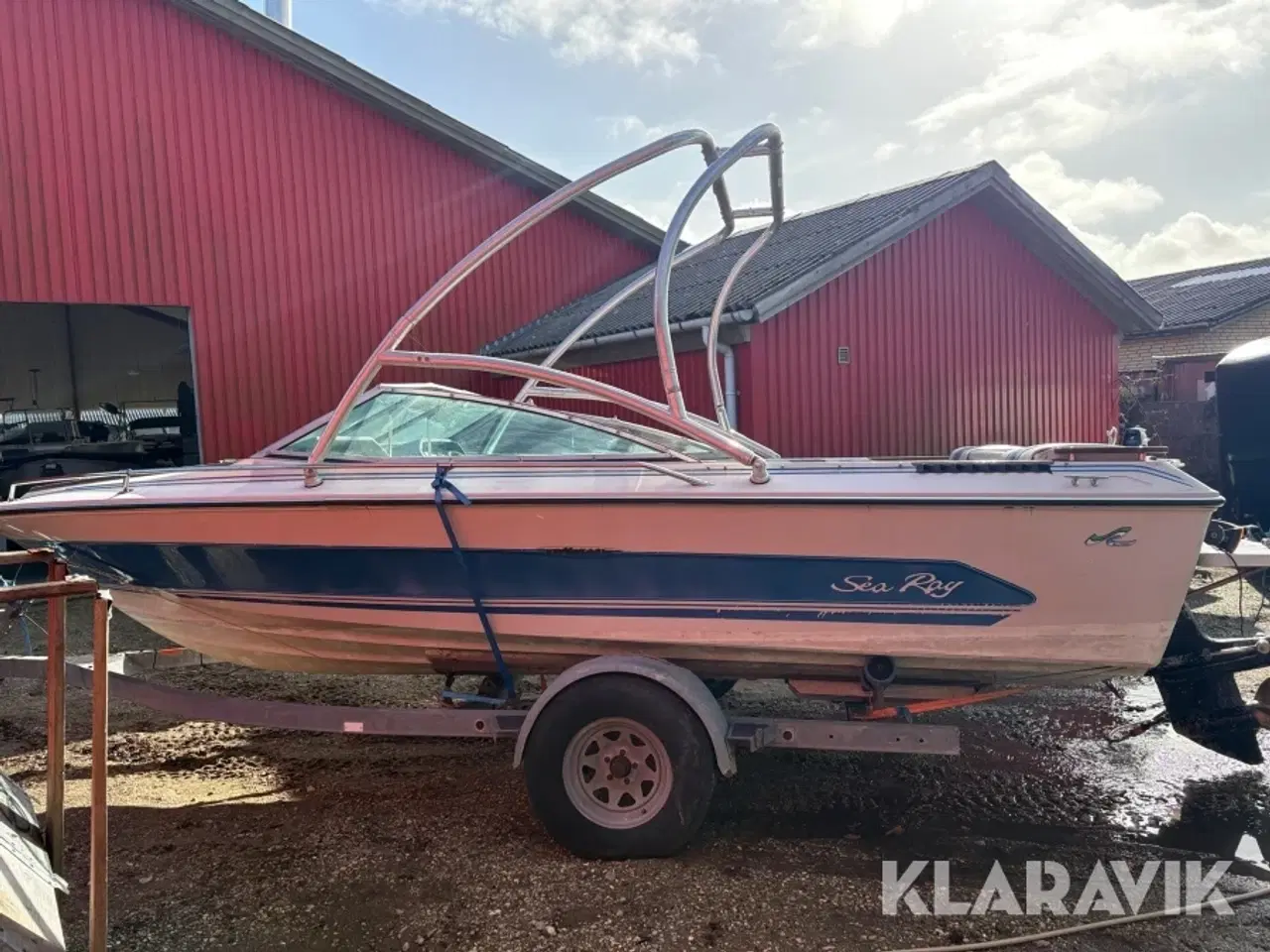 Billede 7 - Båd Sea Ray Monaco 18 fod med oprikkervogn