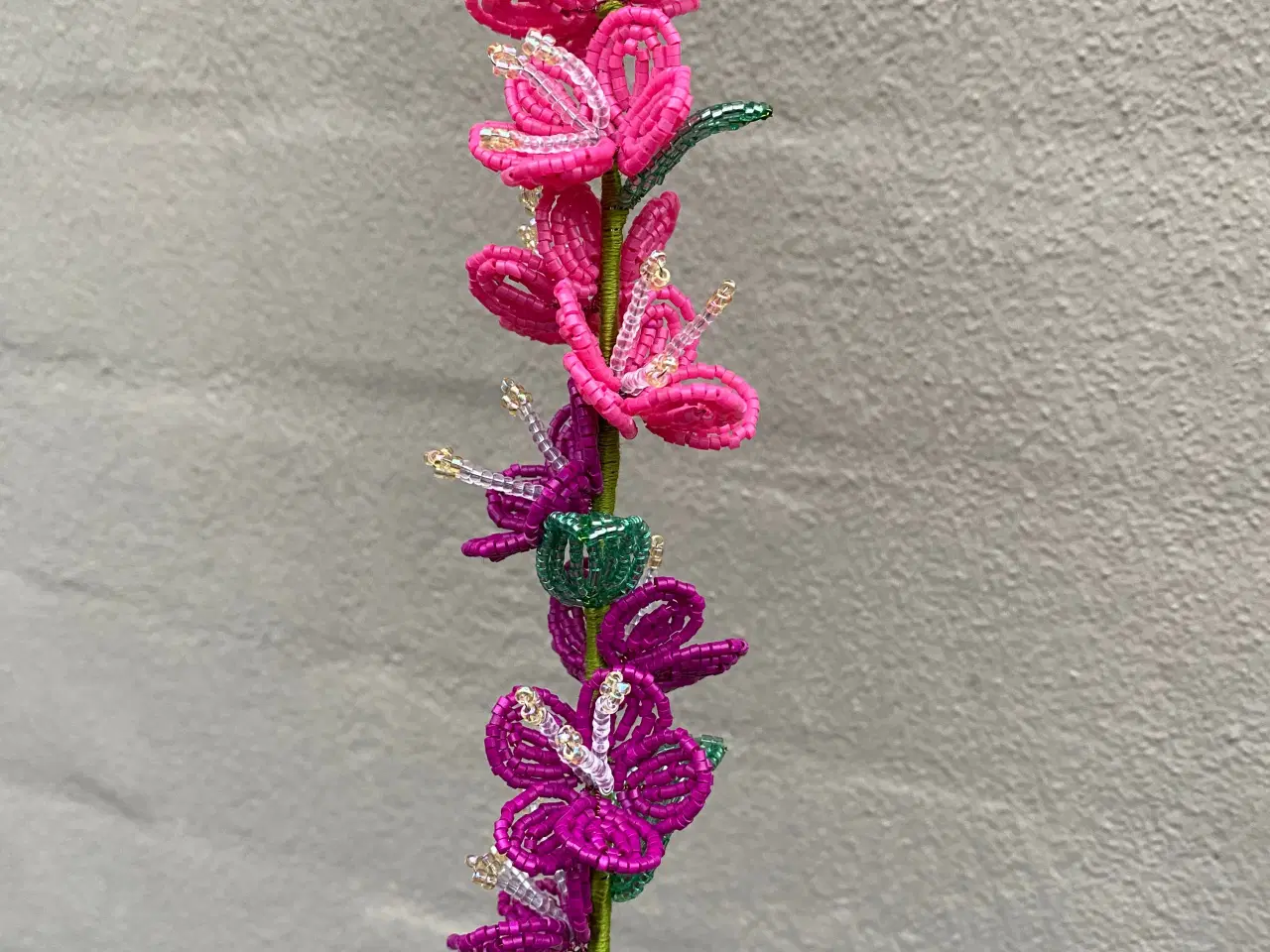 Billede 6 - Unikke evigheds blomster, lavet af perler