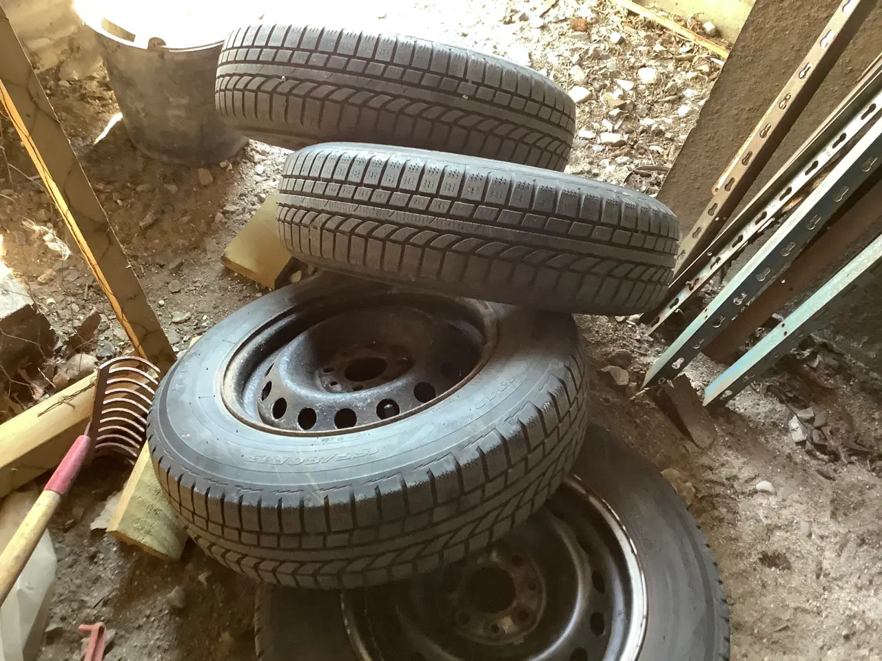 Billede 1 - Fiat panda 4stk =500kr evt bud