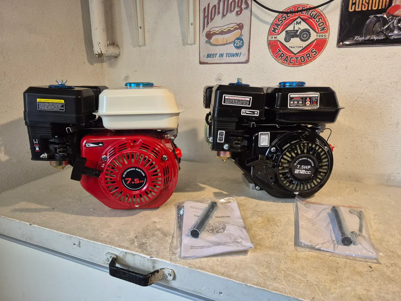 Billede 4 - HELT NYE "Honda motor" Loncin 212 cm 7.5 Hk. 20 mm