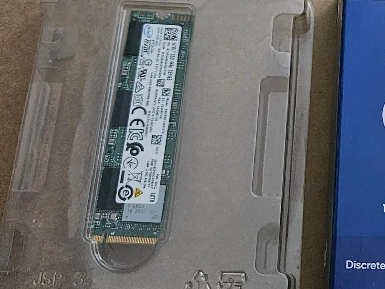Billede 2 - 1TB nvme SSD Intel 665p M.2 