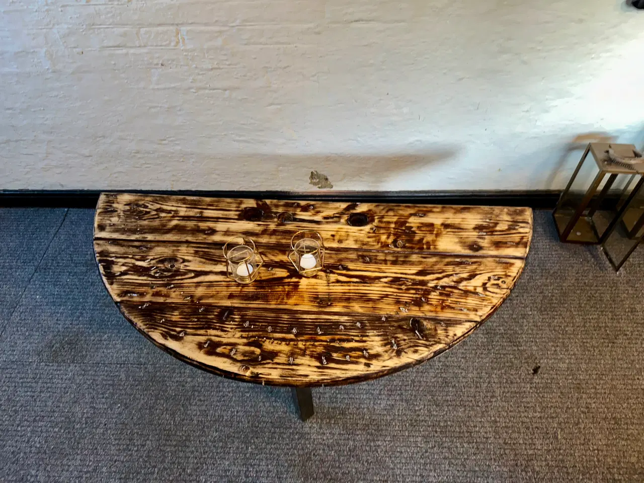 Billede 3 - Unikt sofabord lavet af gammel kabeltromle