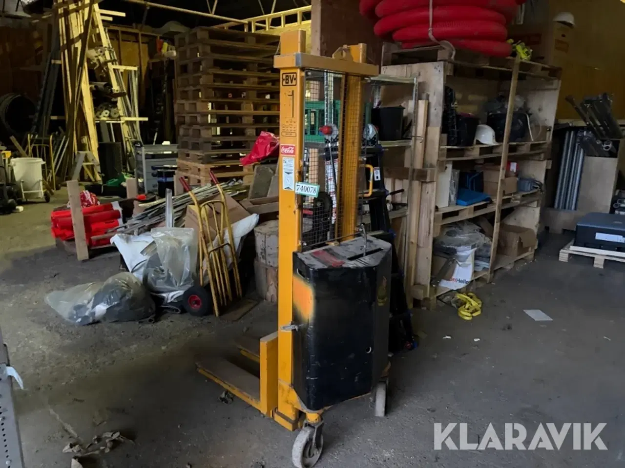 Billede 3 - El palleløfter Bv Ehs 500