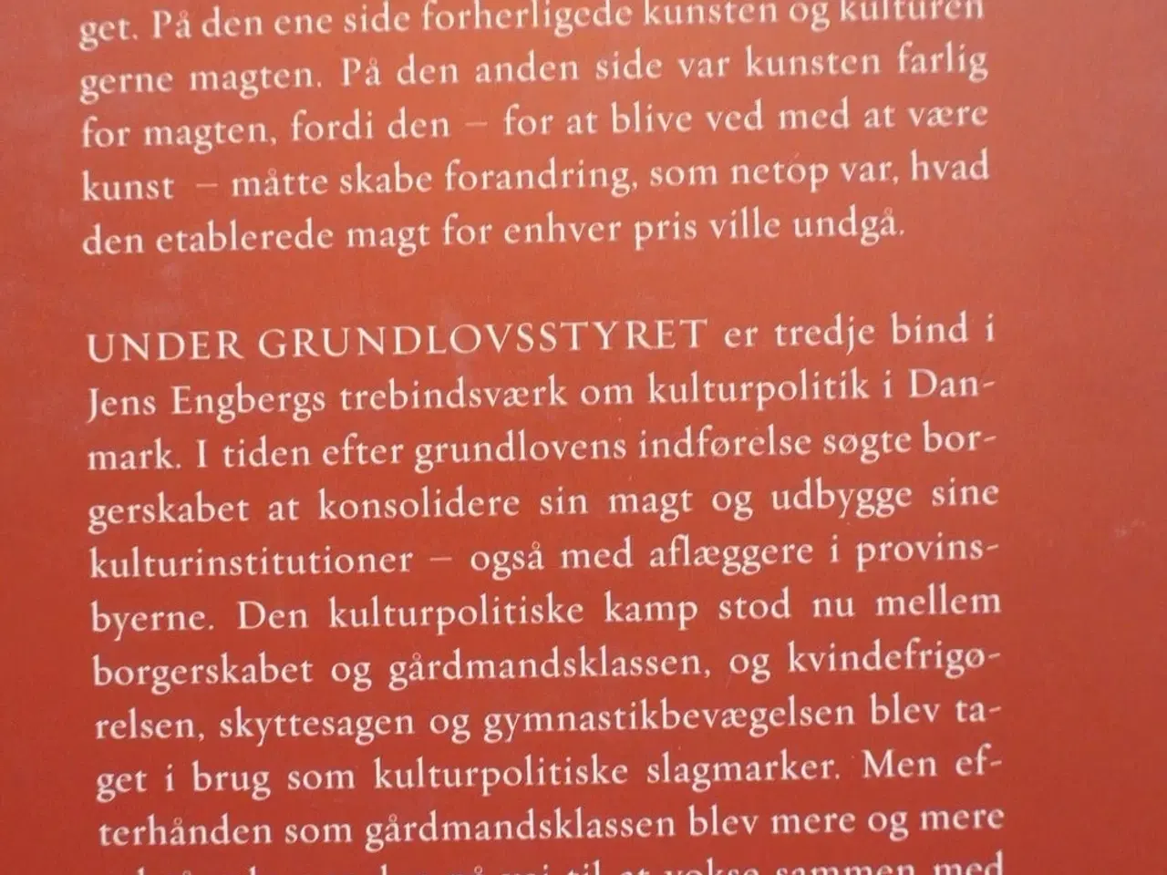 Billede 5 - magten og kulturen 1-3 dansk kulturpolitik 1750-1,