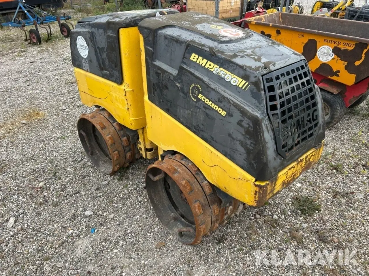 Billede 2 - Råjordskompakter Bomag BMP 8500