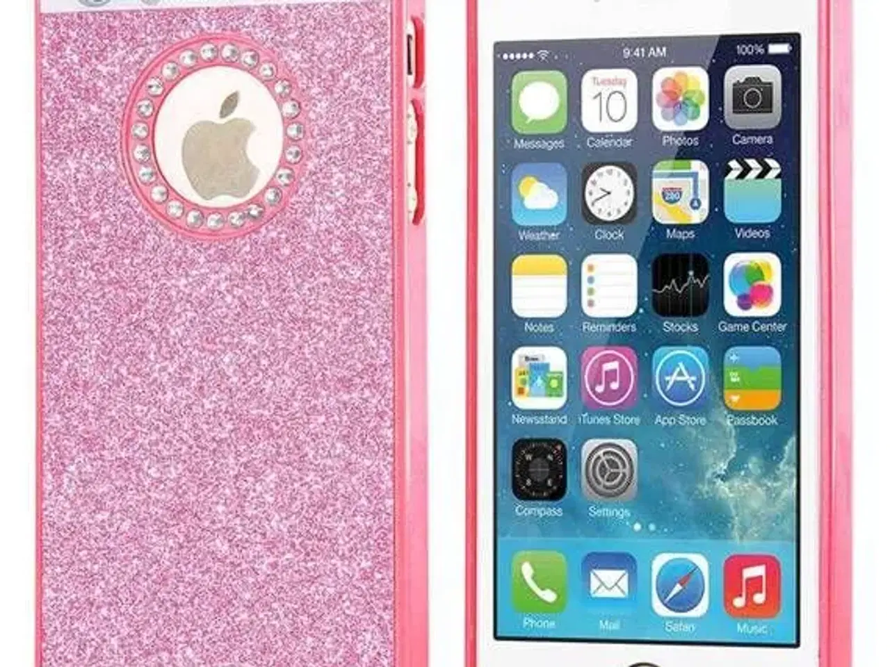 Billede 4 - Glimmer cover iPhone 5 5s SE 6 6s