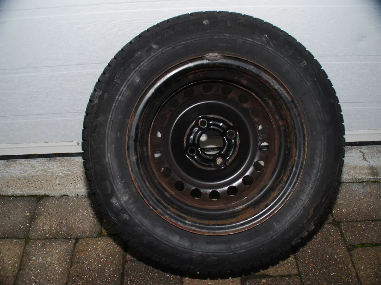 Billede 3 - Stålfælg med dæk 13" Opel