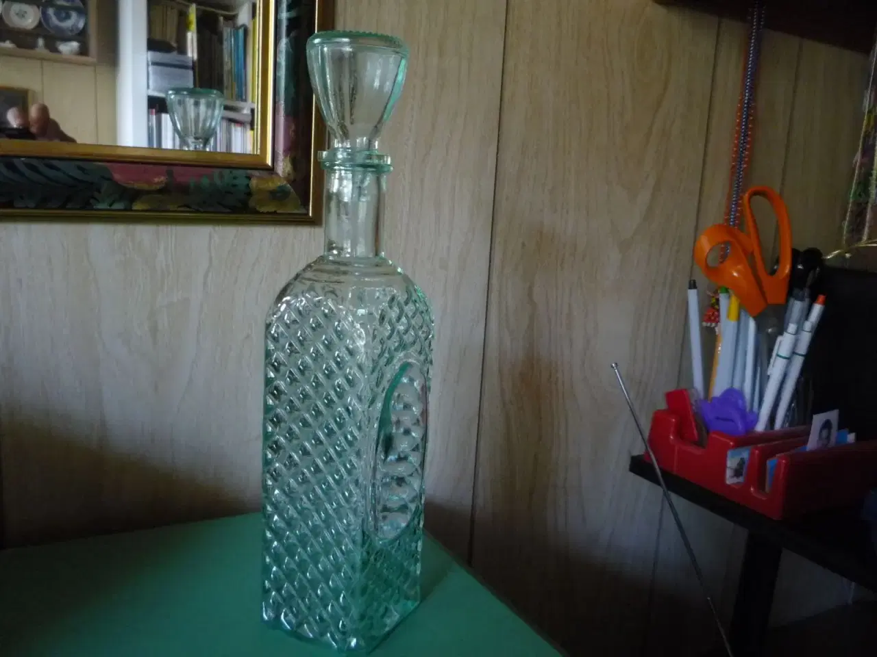 Billede 2 - Karafler eller glasflasker, 3 stk.