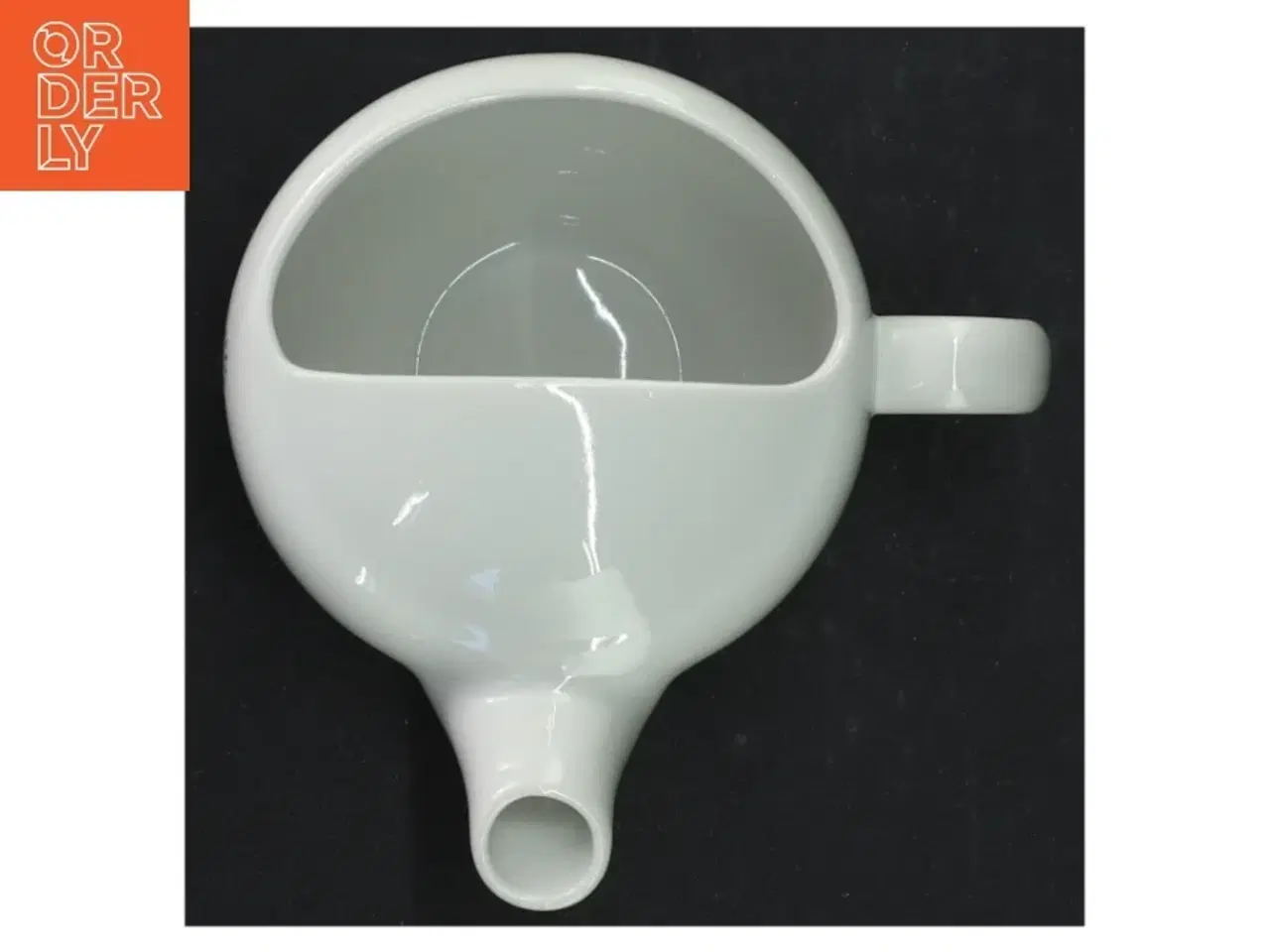 Billede 4 - Hvid porcelænsteapot fra Royal Copenhagen (str. 13 cm længde. 10 cm diameter)