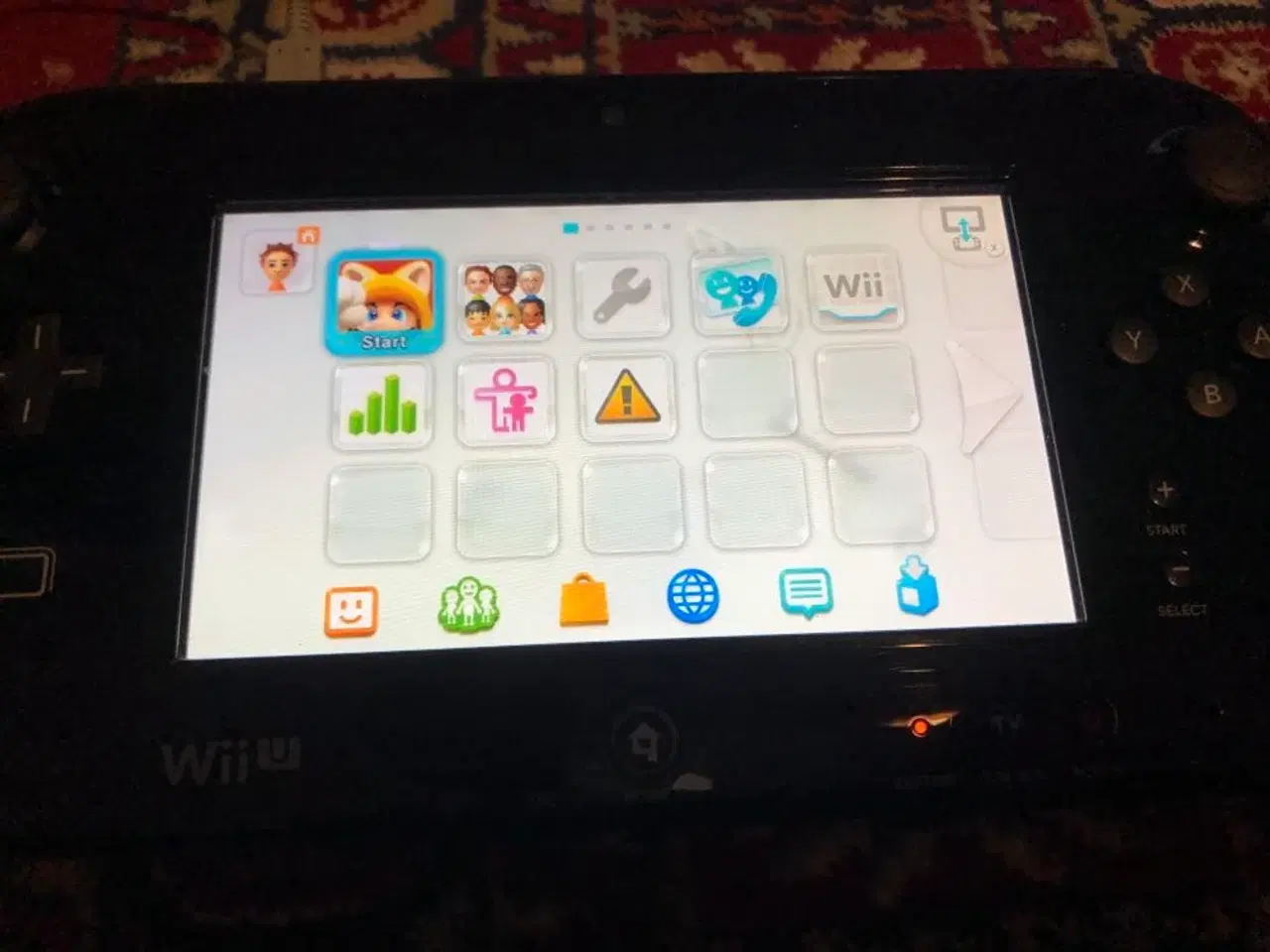 Billede 2 -  Wii U + 5 Spil. Super Mario 3D World, Mario Kart 