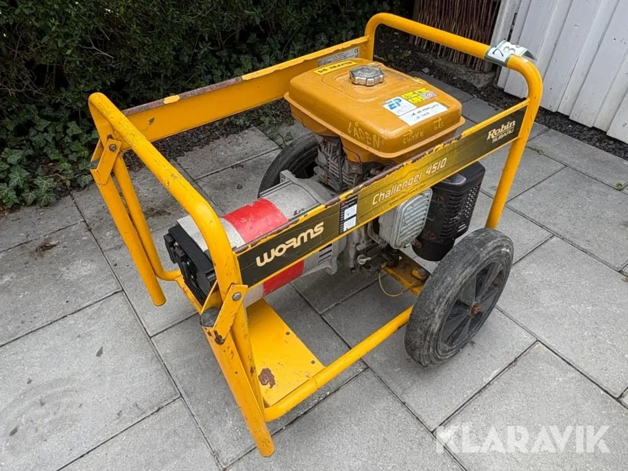 Billede 1 - Generator Worms Challenger 4510