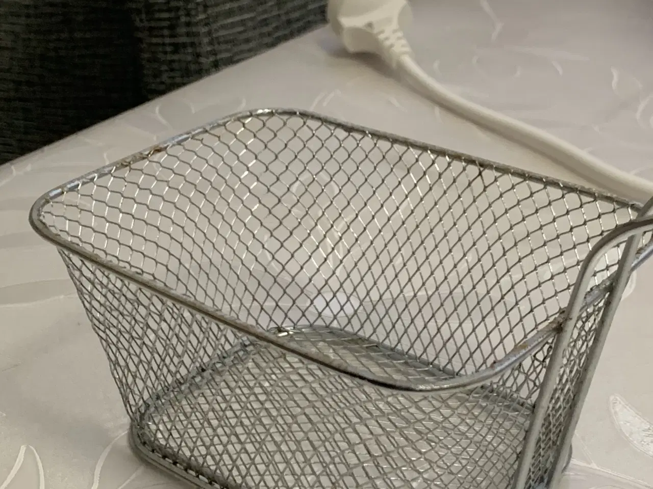 Billede 2 - Metal friturekurv med håndtag