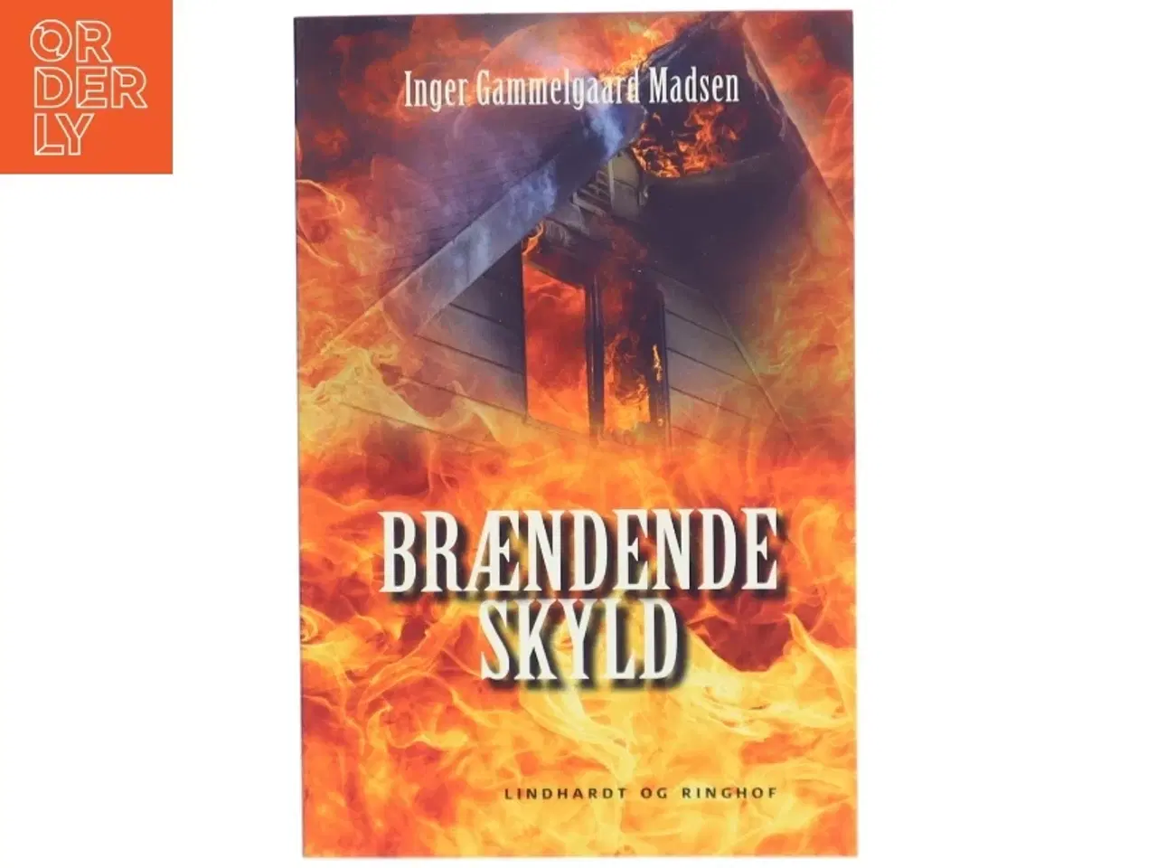 Billede 1 - Brændende skyld af Inger Gammelgaard Madsen (Bog)