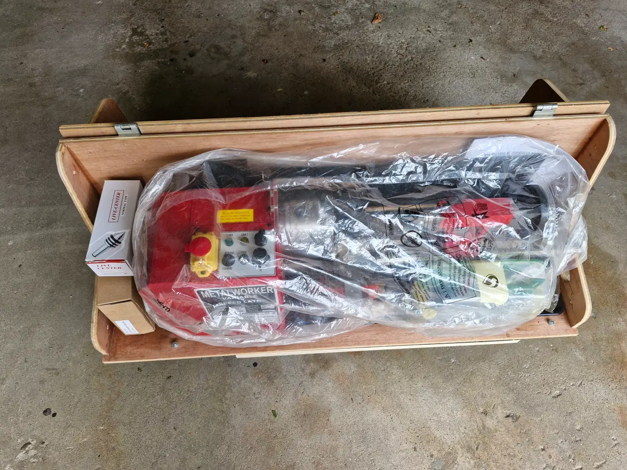 Billede 7 - Metaldrejebænk med masser af tilbehør