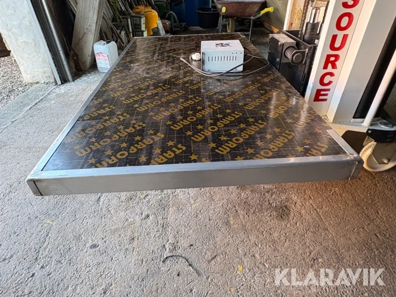 Billede 11 - Hydraulisk løftebord Resource TSS0309CS - 300 kg